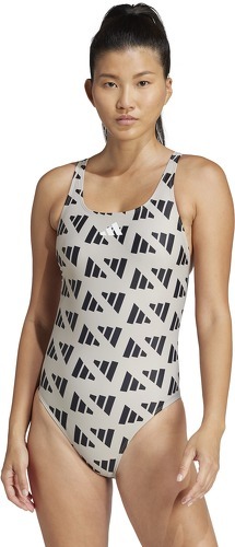 adidas-Maillot de bain 1 pièce dos en V femme adidas Logo Graphic-2