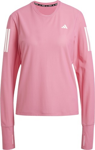 adidas-T-shirt manches longues femme adidas Own the Run-0