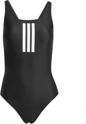 adidas-Maillot de bain 1 pièce dos en V femme adidas 3-Stripes-0