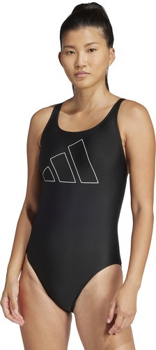 adidas-Maillot de bain 1 pièce dos en X femme adidas Big Bars-2