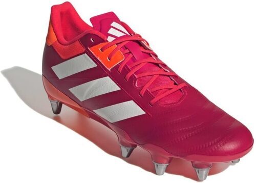 adidas-Crampons de rugby Adidas Kakari RS Sg Rouge-4