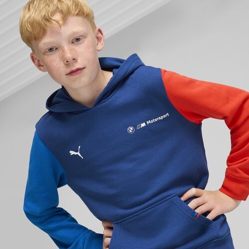 PUMA-Hoodie ESS+ BMW M Motorsport Enfant et Adolescent-3