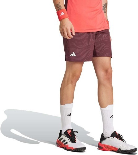 adidas-Short Adidas Ergo Pro 18cm Melbourne Bordeaux-3