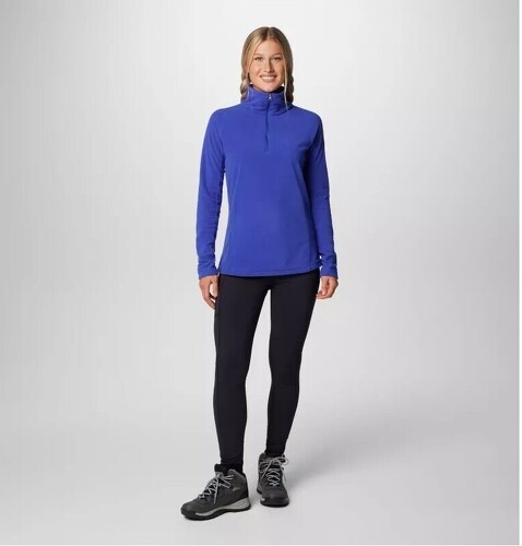 Columbia-COLUMBIA Polaire 1/2 Zip Glacial™ IV Femme - Clematis Blue-3