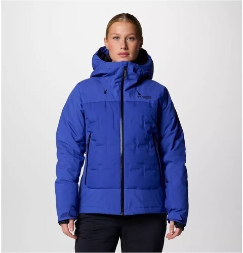 Columbia-COLUMBIA Veste de Ski en Duvet Imperméable Wildcard™ IV Femme - Clematis Blue-0