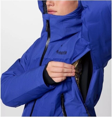 Columbia-COLUMBIA Veste de Ski en Duvet Imperméable Wildcard™ IV Femme - Clematis Blue-2