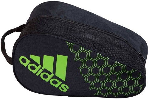 adidas Performance-Sac à Chaussures Adidas Bleu Et Vert Lime-0