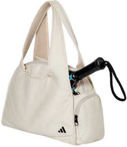 adidas Performance-Sac Week-end Adidas Coton Coton Blanc-0