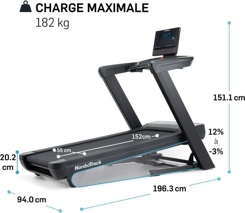 NORDICTRACK-Tapis de course commercial LE-3