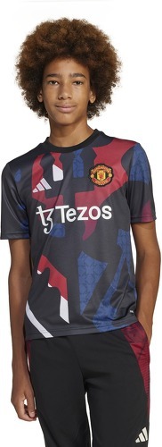 adidas-Maillot Prematch enfant Manchester United 2024/25-2