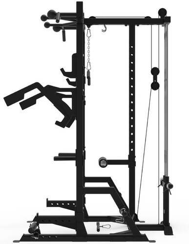 Titanium Strength-Half Rack avec Poulie Haute et Basse AX60-2