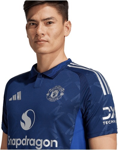 adidas-Maillot Extérieur Authentique Manchester United 2024/25-2