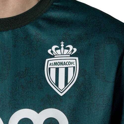 KAPPA-Maillot Kombat Away AS Monaco Vert Homme-3