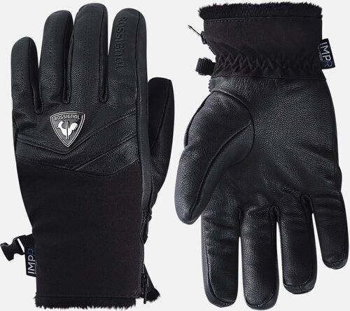 ROSSIGNOL-Gants de ski en cuir imperméables femme Rossignol Elite-0