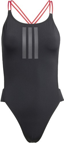 adidas-Maillot de bain 1 pièce dos en X femme adidas Ripstream 3 Stripes-0