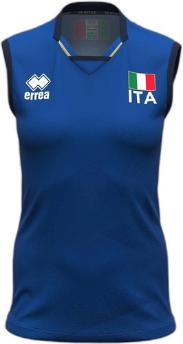 ERREA-Maillot Domicile sans manches femme Italie 2024/25-0