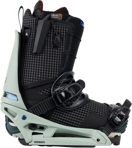 BURTON-Fixation De Snowboard Burton Cartel X Est Petrol Green Homme-4