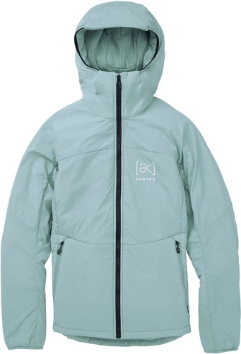 BURTON-Veste Duvet Burton [ak] Helium Stretch Hooded Insulator Petrol Green Femme-0