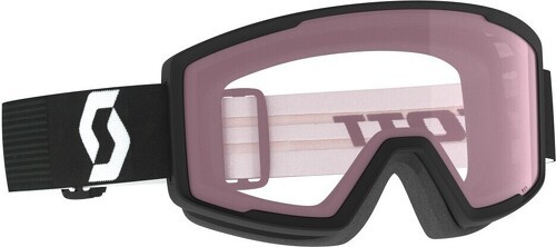 SCOTT -SCOTT Masque de ski FACTOR S1 - MINERAL BLACK/WHITE / ILLUMINATOR-0