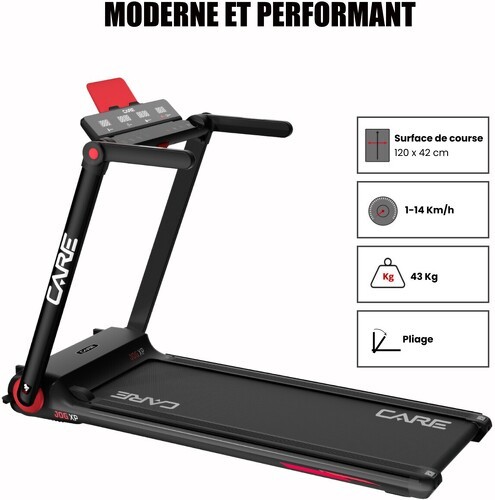 Care-Tapis de course - 14km/h - CARE - JOG XP-1