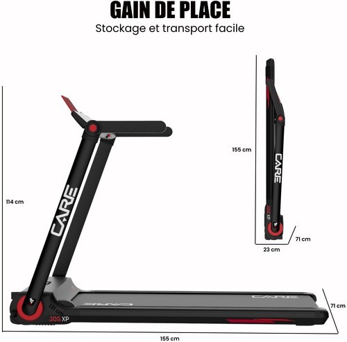 Care-Tapis de course - 14km/h - CARE - JOG XP-3