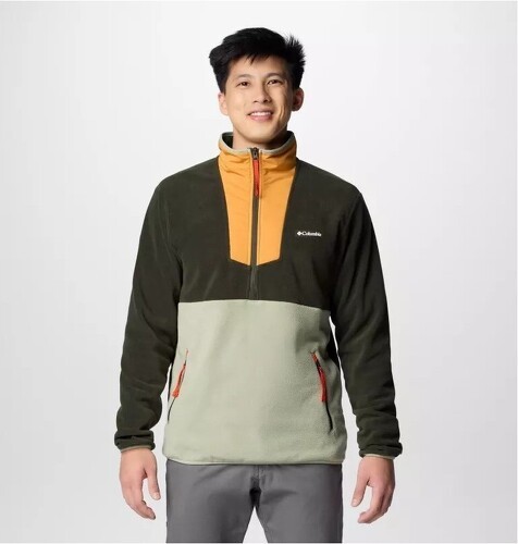 Columbia-COLUMBIA Polaire Demi-Zip Sequoia Grove™ Homme - Greenscape, Sunstone, Safari, Spicy Pull-0