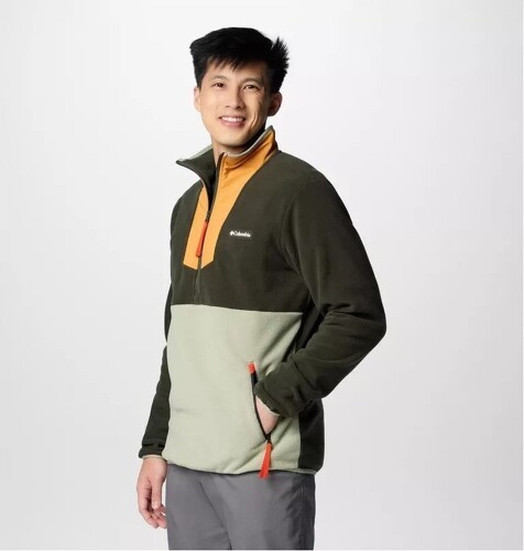 Columbia-COLUMBIA Polaire Demi-Zip Sequoia Grove™ Homme - Greenscape, Sunstone, Safari, Spicy Pull-1