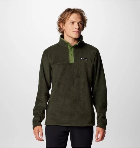 Columbia-COLUMBIA Polaire Semi-boutonnée Steens Mountain™ II Homme - Greenscape, Canteen-0