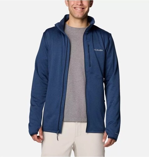 Columbia-COLUMBIA Veste Polaire Park View™ Homme - Collegiate Navy Heather-1