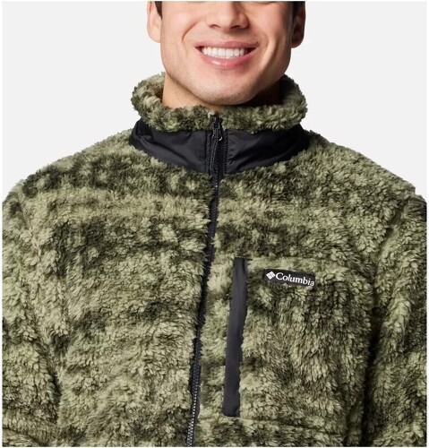 Columbia-COLUMBIA Veste Polaire Winter Pass™ II Homme - Greenscape Stippled Stripe-3