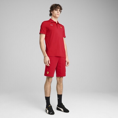 PUMA-Short molletonné Race Scuderia Ferrari Hommes-2