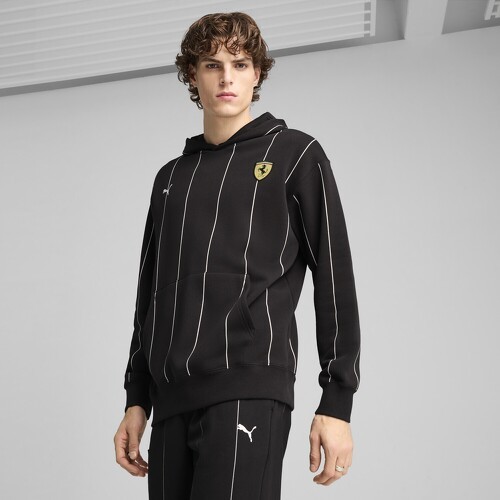 PUMA-Sweat à capuche premium Race Scuderia Ferrari Homme-3