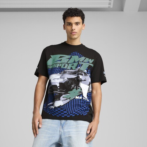 PUMA-T-shirt à motif oversize BMW M Motorsport Homme-3