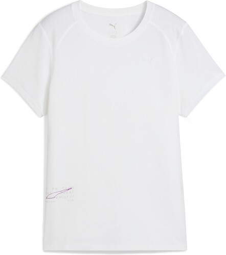 PUMA-T-shirt en mesh RUN GRAPHIC Femme-0