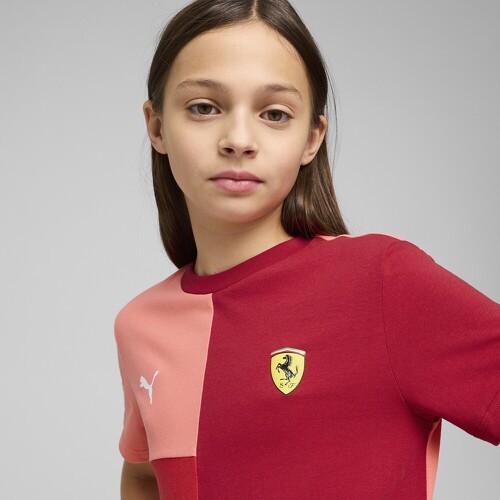 PUMA-T-shirt lifestyle Scuderia Ferrari Race Enfant et Adolescent-4