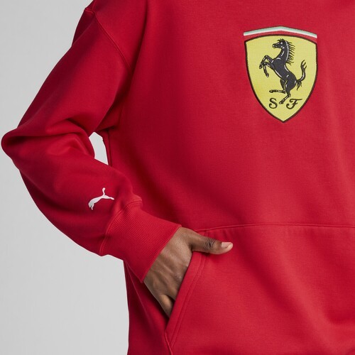 PUMA-Hoodie à gros logo Race Scuderia Ferrari Homme-4