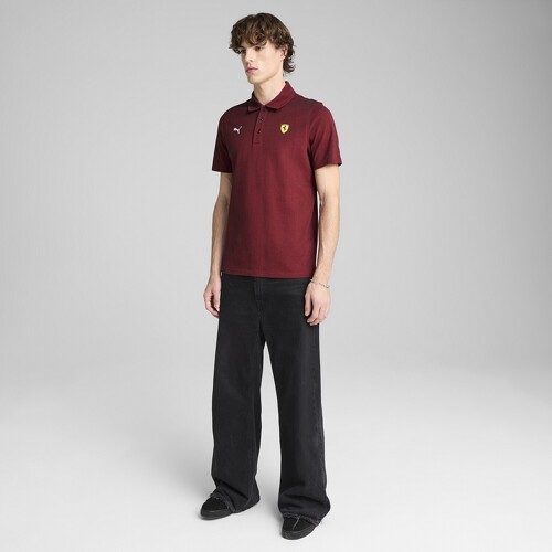 PUMA-Polo bicolore Race Scuderia Ferrari Homme-2