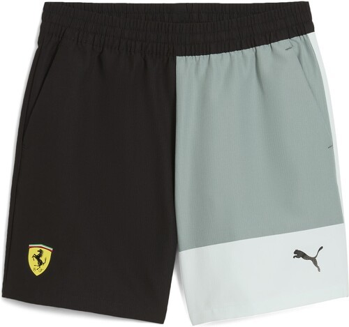 PUMA-Short lifestyle Scuderia Ferrari Race Enfant et Adolescent-0