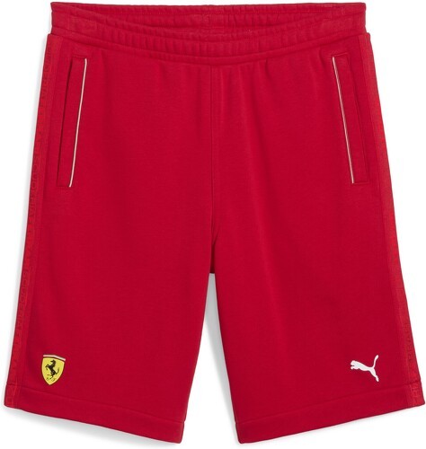 PUMA-Short molletonné Race Scuderia Ferrari Hommes-0