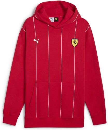 PUMA-Sweat à capuche premium Race Scuderia Ferrari Homme-0