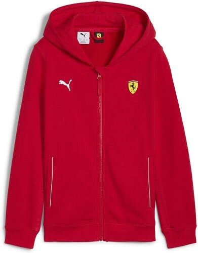 PUMA-Sweat à capuche Race Scuderia Ferrari Enfant et Adolescent-0