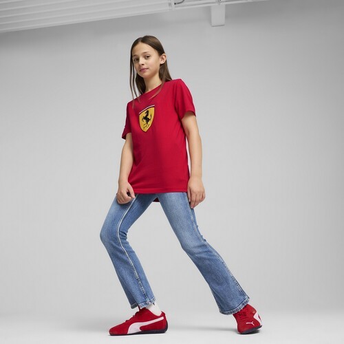 PUMA-T-shirt à écusson oversize Race Scuderia Ferrari Enfant et Adolescent-4