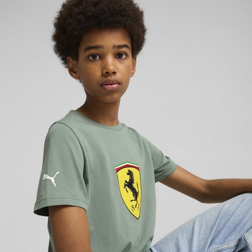 PUMA-T-shirt à écusson oversize Race Scuderia Ferrari Enfant et Adolescent-4