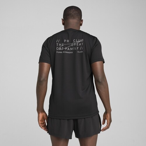 PUMA-T-shirt de running à motif Homme-4