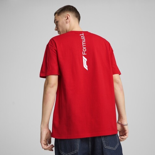 PUMA-T-shirt décontracté à motif ESS+ F1® Homme-3