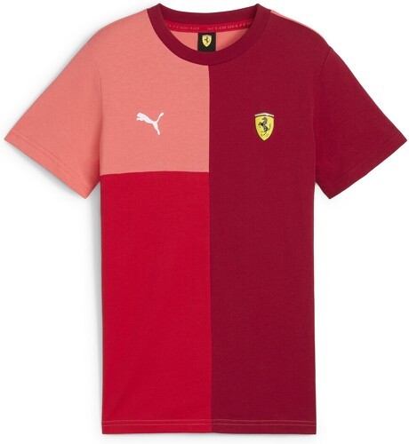 PUMA-T-shirt lifestyle Scuderia Ferrari Race Enfant et Adolescent-0