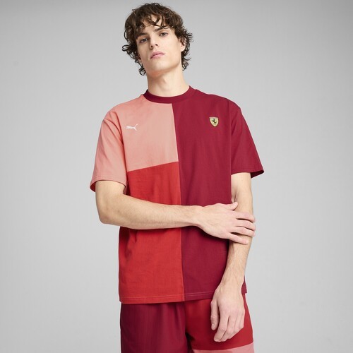 PUMA-T-shirt lifestyle Scuderia Ferrari Race Homme-3