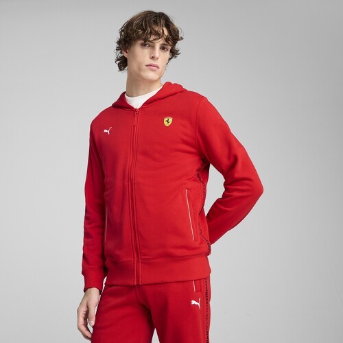 PUMA-Veste de survêtement Race Scuderia Ferrari Homme-3