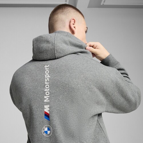 PUMA-Veste en polaire à capuche Essentials+ BMW M Motorsport Homme-4