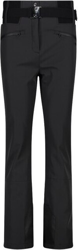 Cmp-CMP Pantalon de ski femme avec couche intérieure en polaire - Noir-0